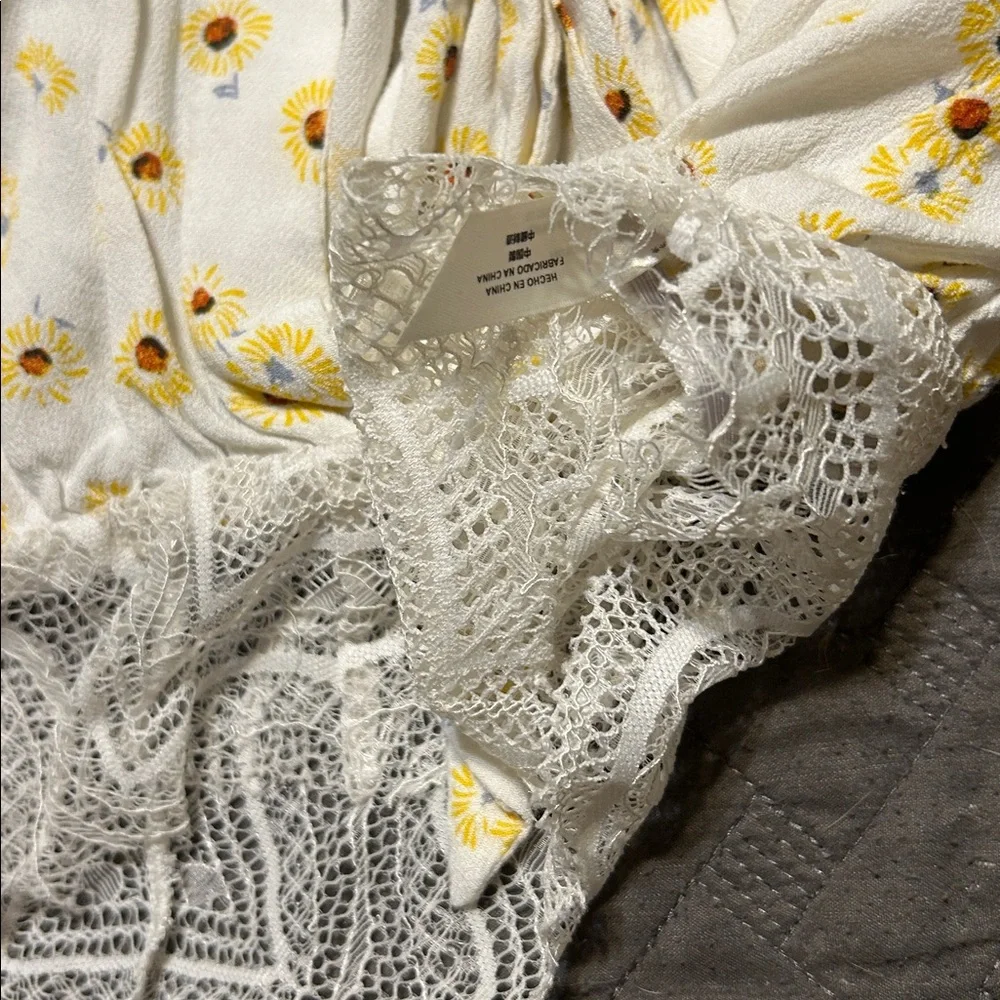 Intimately Free People Floral boho top size M